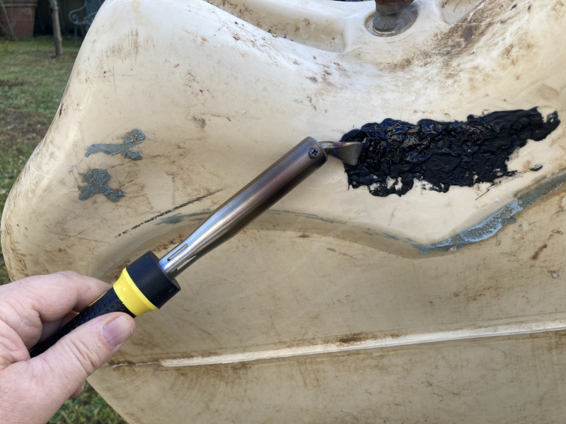cuve eau de pluie reparation