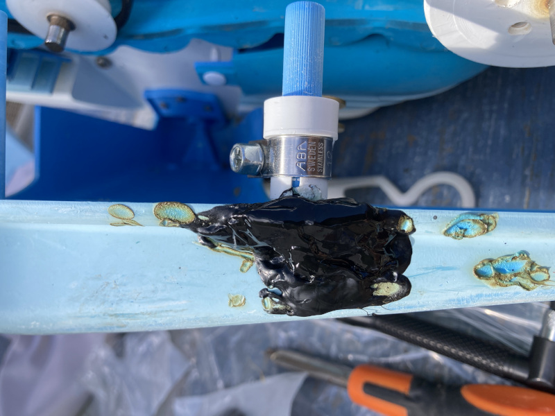 Robot zodiac fissure plastique