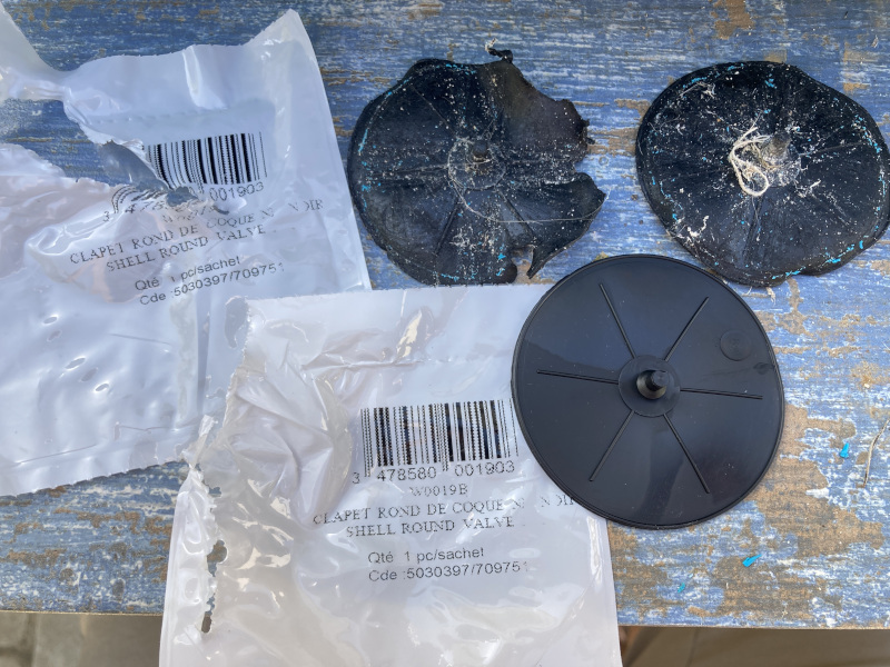 Robot zodiac bouchons d'aspiration