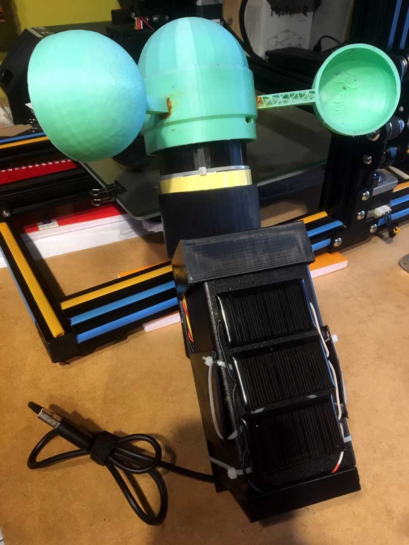 Ralisation de l'anemometre V1