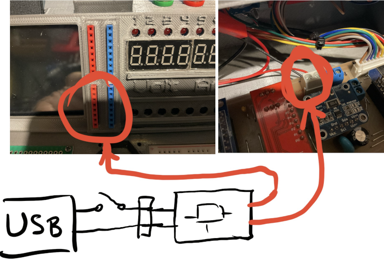DevToo alimentation USB Schéma.
