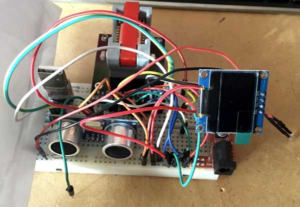 esp8266-12e sr-04