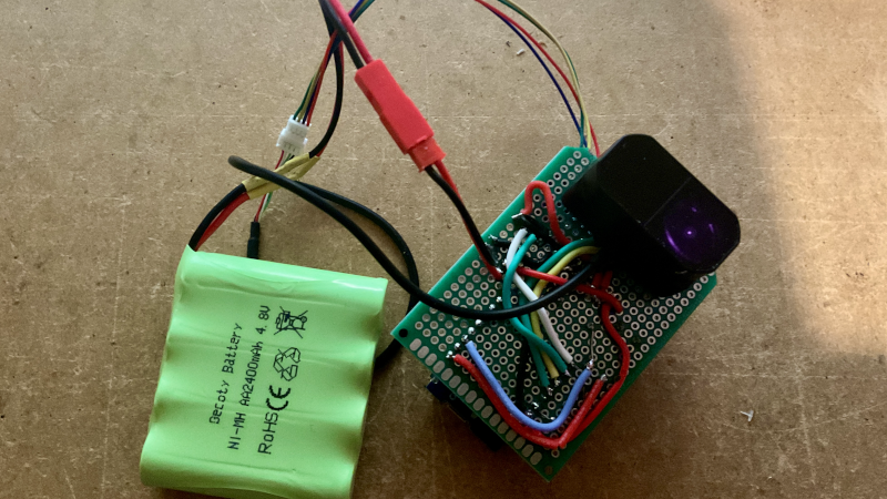 Utilisation du lidar TFMiniPlus