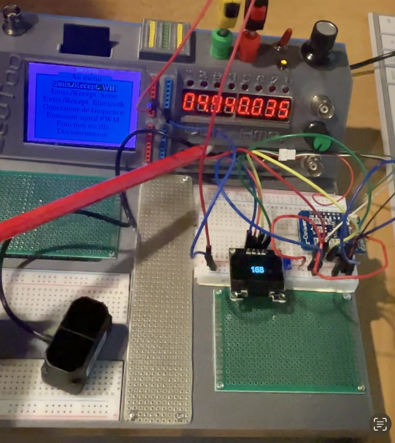 Test du lidar
