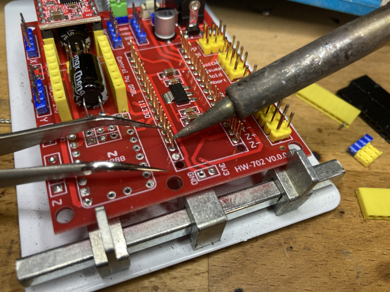 Pelco camera platine câblage sur pcb CNC Arduino