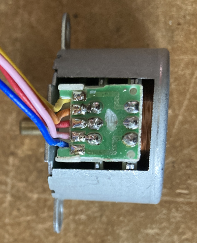 Pelco moteur 28BYJ unipolaire vers bipolaire