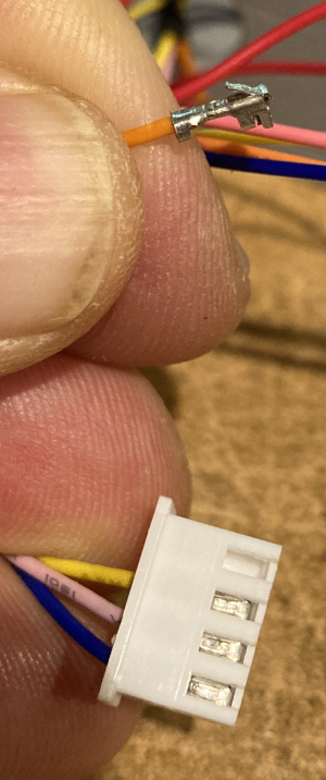 Pelco moteur 28BYJ unipolaire modif connecteur