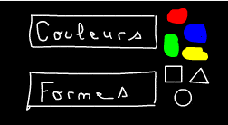 Jeux couleurs et formes