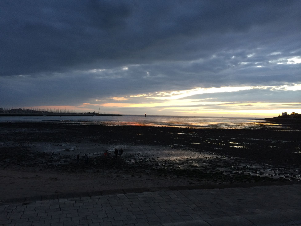 Couch de soleil sur le chenal