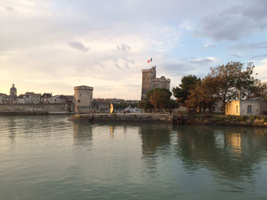 Vue sur les deux tours