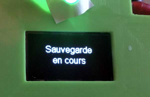 Sauvegarde du fichier kml en eeprom