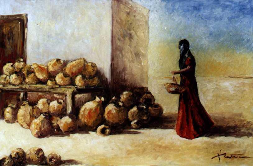 peinture huile henri bertrou