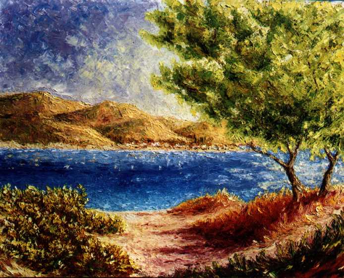peinture huile henri bertrou
