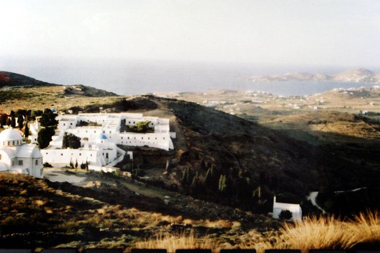 Paysage de Grece maisons