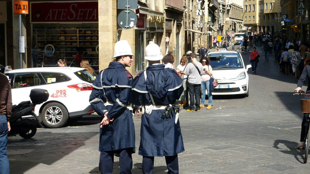 Policiers Italie