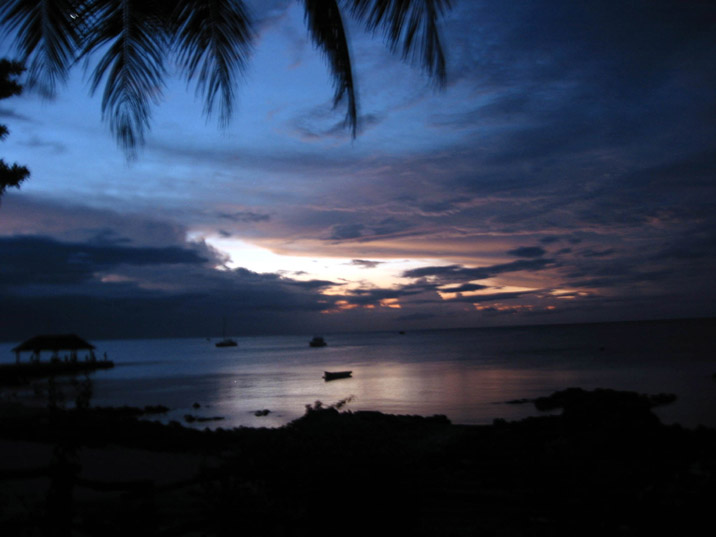 coucher de soleil